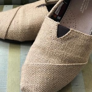 TOMS Burlap, Women's Size 8